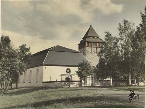 Brunflo kyrka och kastal