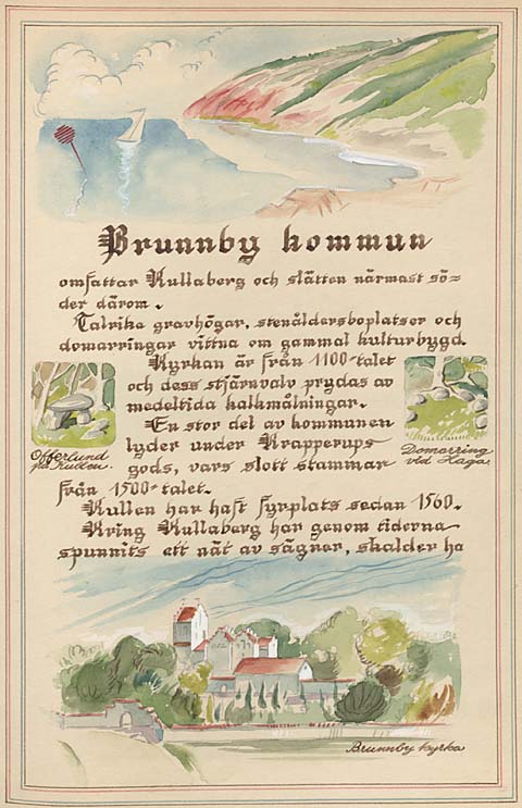 Brunnby bild text