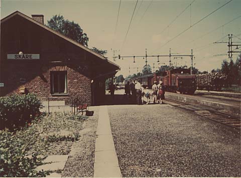 Grava Skåre järnvägsstation