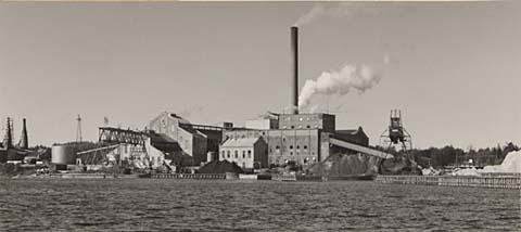 Holmsund Obbola sulfatfabrik