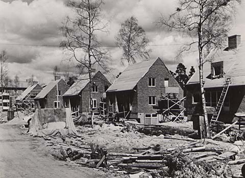 Karlsborg egnahemsbebyggelse Södra skogen