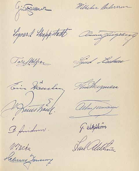 Kopparberg signaturer