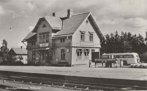 Lysjö Hillared järnvägsstation
