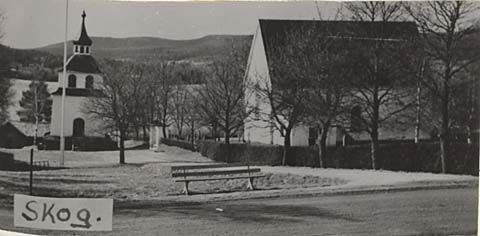Noraström Skog kyrka Storsjön