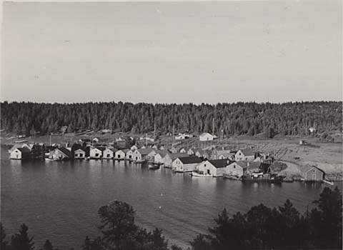Nordingrå Norrfällsviken fiskehamn
