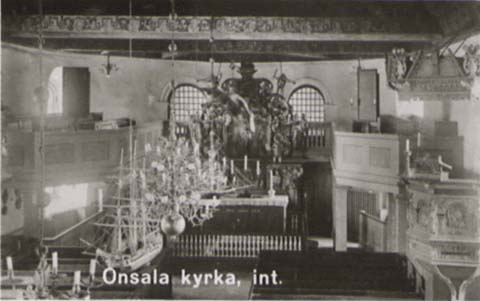 Onsala kyrka interiör