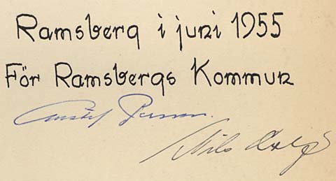 Ramsberg signaturer