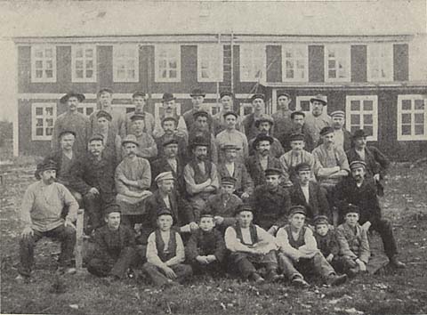 Ålem Blomstermåla möbelfabrik arbetare 1904
