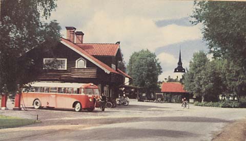 Älvdalen kyrka järnvägsstation